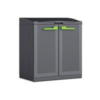 Keter Recycling-Schrank Moby Compact Recycling System Graphitgrau 