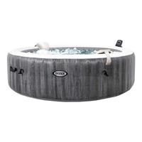 Intex PureSpa bubble massage greywood Deluxe, Ø 196 cm, 4 persoons