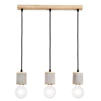 Envolight Jasper hanglamp, 3-lamps, lineair
