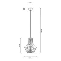 Envolight Floj hanglamp, berkenmultiplex, Ø 30cm