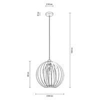 Envolight Clay hanglamp berkenmultiplex Ø 40 cm