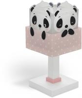 Dalber Tischleuchte Panda in Rosa E14
