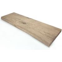 Wood Brothers Oud eiken plank massief boomstam 100 x 20 cm