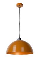 Lucide MARNE Hanglamp-Okerge.-Ø40-1xE27-60W-IP21-Staal