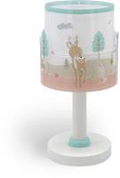 Dalber Tischleuchte Loving Deer 30 Cm E14 40w Weiß/grün/braun