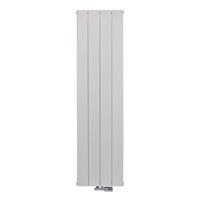 Thermrad AluSoft verticale designradiator 180 x 36 cm structuur wit