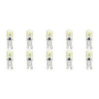 BES LED LED Lamp 10 Pack - Aigi Yvona - G9 Fitting - 2.5W - Helder/Koud Wit 6500K - Mat Wit - Kunststof