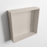Mondiaz Easy nis 29,5x29,5cm solid surface - Linen / Linen - 1 vak