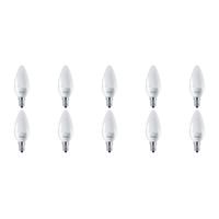 PHILIPS LED Lamp 10 Pack - CorePro Candle 827 B38 FR - E14 Fitting - 7W - Warm Wit 2700K | Vervangt 60W