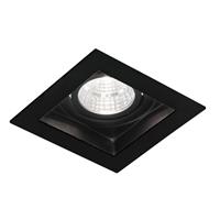 Blinq Cantello inbouw LED spot 90x90 mm vierkant zwart