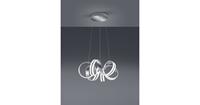 Trio leuchten Hanglamp woonkamer en keuken -  Carrera - Aluminium LED