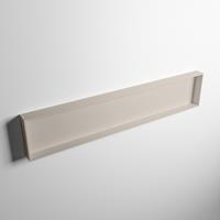 Mondiaz Easy nis 149,5x29,5cm solid surface - Linen / Linen - 1 vak