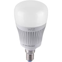 BES LED LED Lamp WiZ - Smart LED - Slimme LED - Trion Akusti - E14 Fitting - 7.5W - RGBW - Aanpasbare Kleur - Dimbaar - Mat Wit - Kunststof