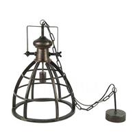 Countrylifestyle Hanglamp Barbera donkergrijs L