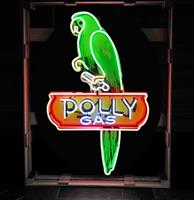 Fiftiesstore Polly Gas Neon Verlichting - XL - 100 x 70 cm