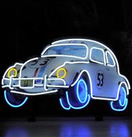 Fiftiesstore Herbie The Love Bug Neon Verlichting 75 x 45 cm