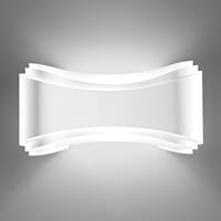Selene LED-Designer-Wandleuchte Ionica in Weiß