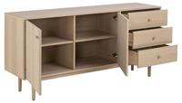 24Designs Herning Dressoir - B160 X D40 X H75 Cm - Eiken White Wash