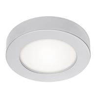 PRIOS Edwina LED-Deckenleuchte, silber, 22,6 cm