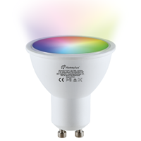 Homeylux GU10 SMART LED RGBWW Wifi & Bluetooth 5,5 Watt 400lm 120° Dimmbar & Steuerbar via App