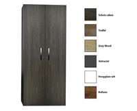 Sanicare kolomkast 67x160x32cm grey-wood