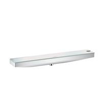 Hansgrohe Fixfit Porter 500 muuraansluiting m. planchet met douchehouder rechts 50.2x8.2cm chroom 26858000