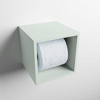 Mondiaz Easy Cube toilet rolhouder 16x16cm greey