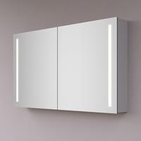 HIPP design 14000 spiegelkast met LED en spiegelverwarming 120x70x14cm