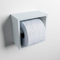 Mondiaz Easy Cube toilet rolhouder 16x8.6cm clay