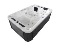 Badstuber Modena outdoor whirlpool 3-persoons wit
