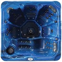 Badstuber Oasis Maxi outdoor whirlpool 6-persoons blauw