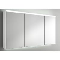 Muebles Ally spiegelkast met verlichting bovenkant 122x66cm wit