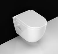 SaniGoods Elly toiletpot met bidet sproeier zonder zitting wit
