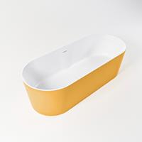 Mondiaz Noble vrijstaand bad 180x75cm kleur ocher/talc