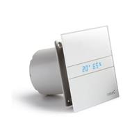 Cata E-100 GTH badkamer ventilator met timer & vochtsensor 4W/8W Ø100mm wit