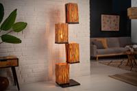 Vloerlamp Euphoria 149cm Massief Longan Hout - 40504