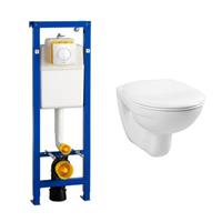 Wisa XS toiletset met Plieger Basic toilet en standaard zitting