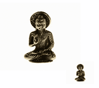 Spiru Minibeeldje Boeddha Wijsheid Vairochana Messing