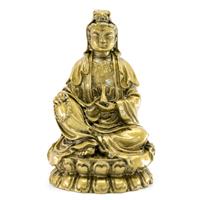 Spiru Medicijn Boeddha Goudkleurig (8,5 cm)