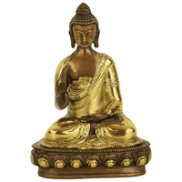 Spiru Boeddha Teaching Tweekleurig (20 cm)