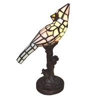 Clayre & Eef Tafellamp Tiffany 15*12*33 cm E14/max 1*25W 5LL-6102N
