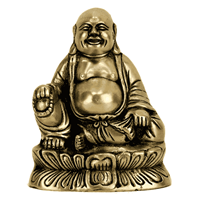 Spiru Happy Boeddha Beeld Maitreya - 13 cm