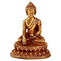 Spiru Minibeeldje Sakyamuni Boeddha Goudkleurig (5,5 cm)