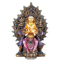 Spiru Maitreya Boeddha Gekleurd (14 cm)