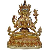 Spiru Buddha Chenrezig Gold Style