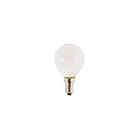 Silver LED-Filament-Kugelbirne E14 Weißes Licht 5000K MATT