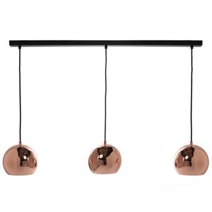FRANDSEN Ball Track hanglamp 3-lamps, koper