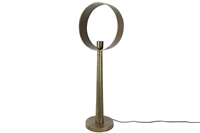 Countryfield Moderne brass ''Largo'' tafellamp hoog  E27 L - L35xB23xH96 cm