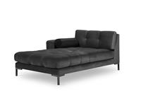 Cosmopolitan Design | Chaise longue Bali Black hoek links velvet