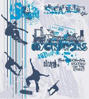 Dimex Skate Vlies Fotobehang 225x250cm 3-banen